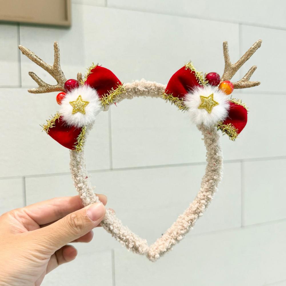 Reindeer Antlers Headband - عيد الميلاد عقال النساء الأيائل الشعر