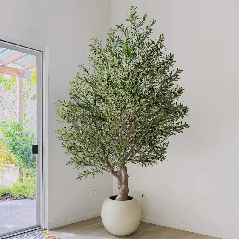 Christmas Tree Artificial - شجرة زيتون صناعية كبيرة واقعية من