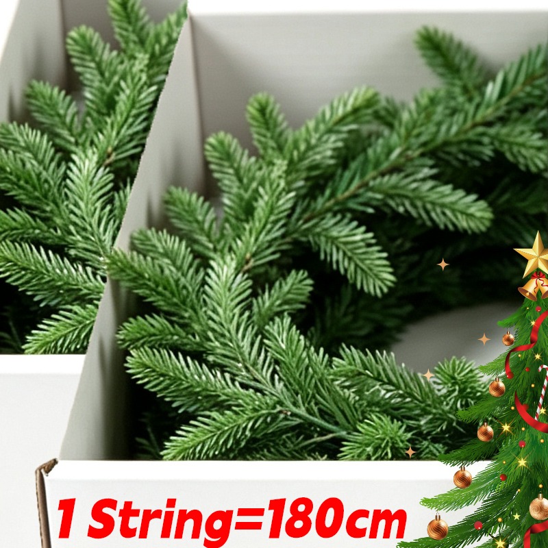 Christmas Tree Artificial - أوراق الصنوبر الاصطناعية لعيد الميلاد، إكليل