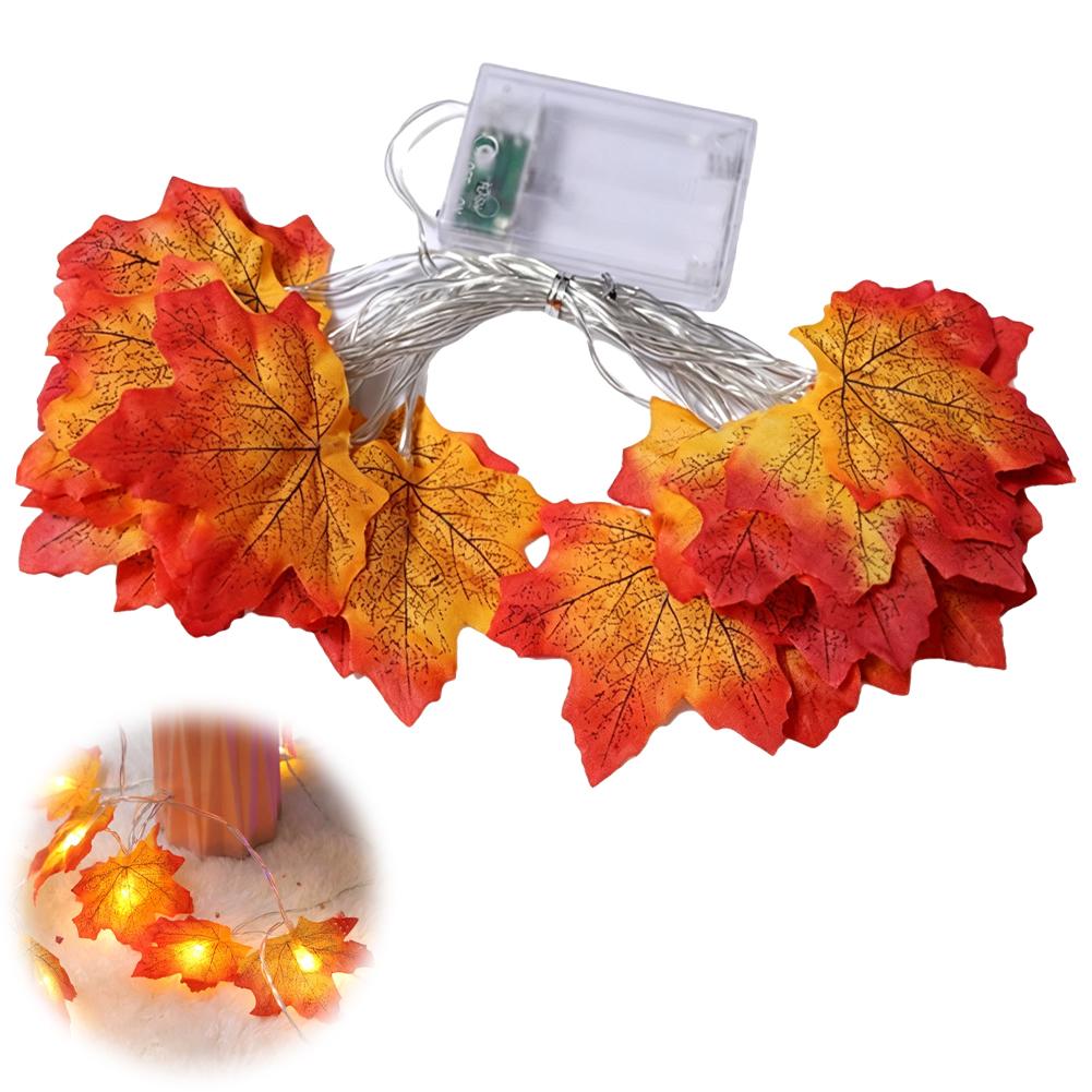 Led Fairy String Lights - سلسلة أضواء على شكل أوراق القيقب
