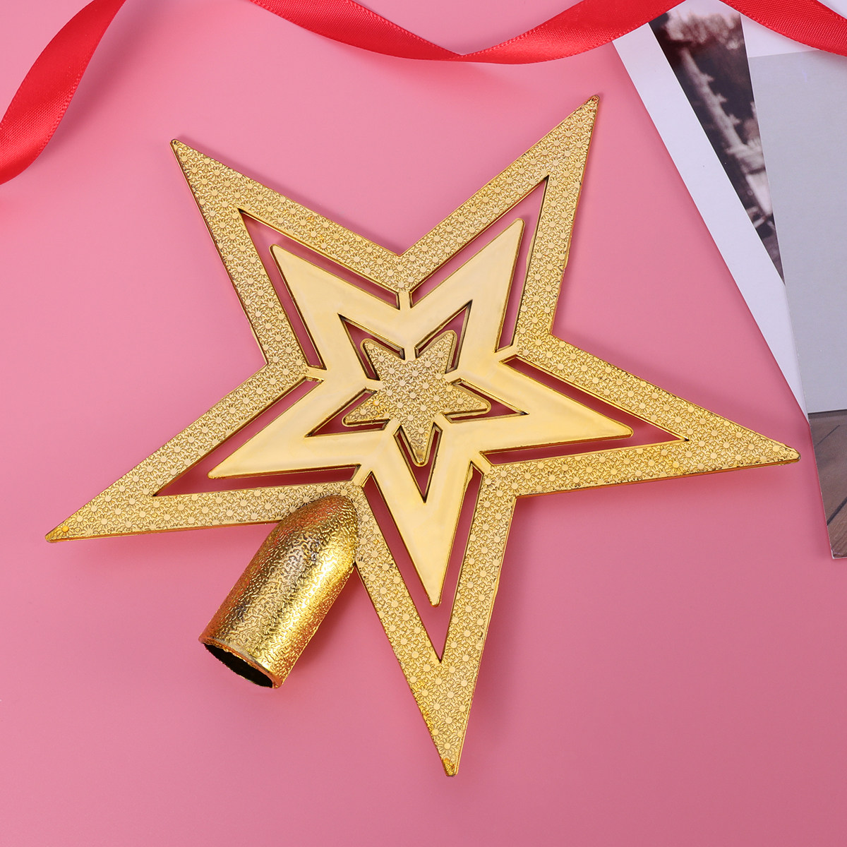 Star Tree Topper - زينة شجرة عيد الميلاد على شكل