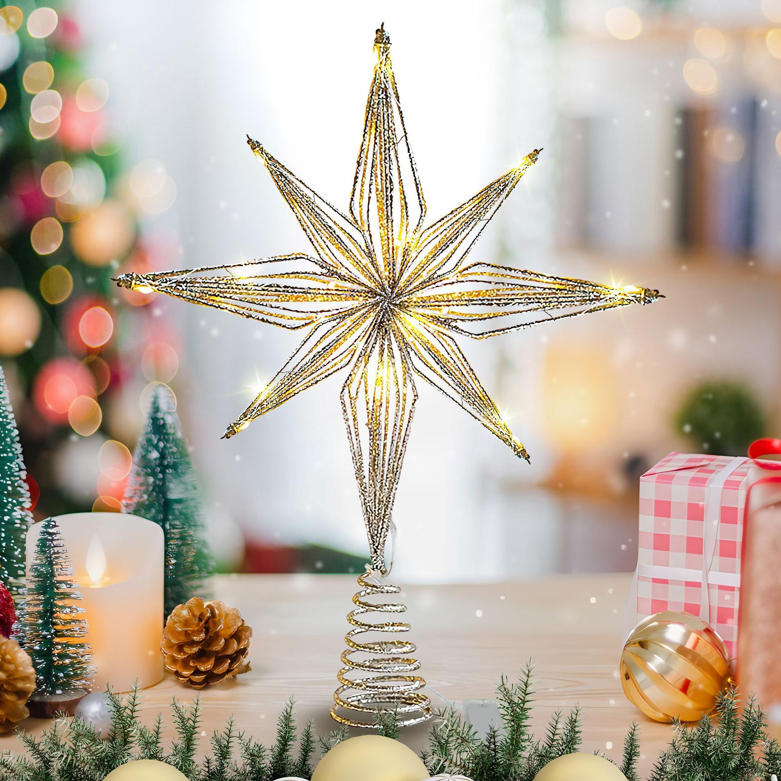 Star Tree Topper - شجرة عيد الميلاد توبر ثلاثية الأبعاد