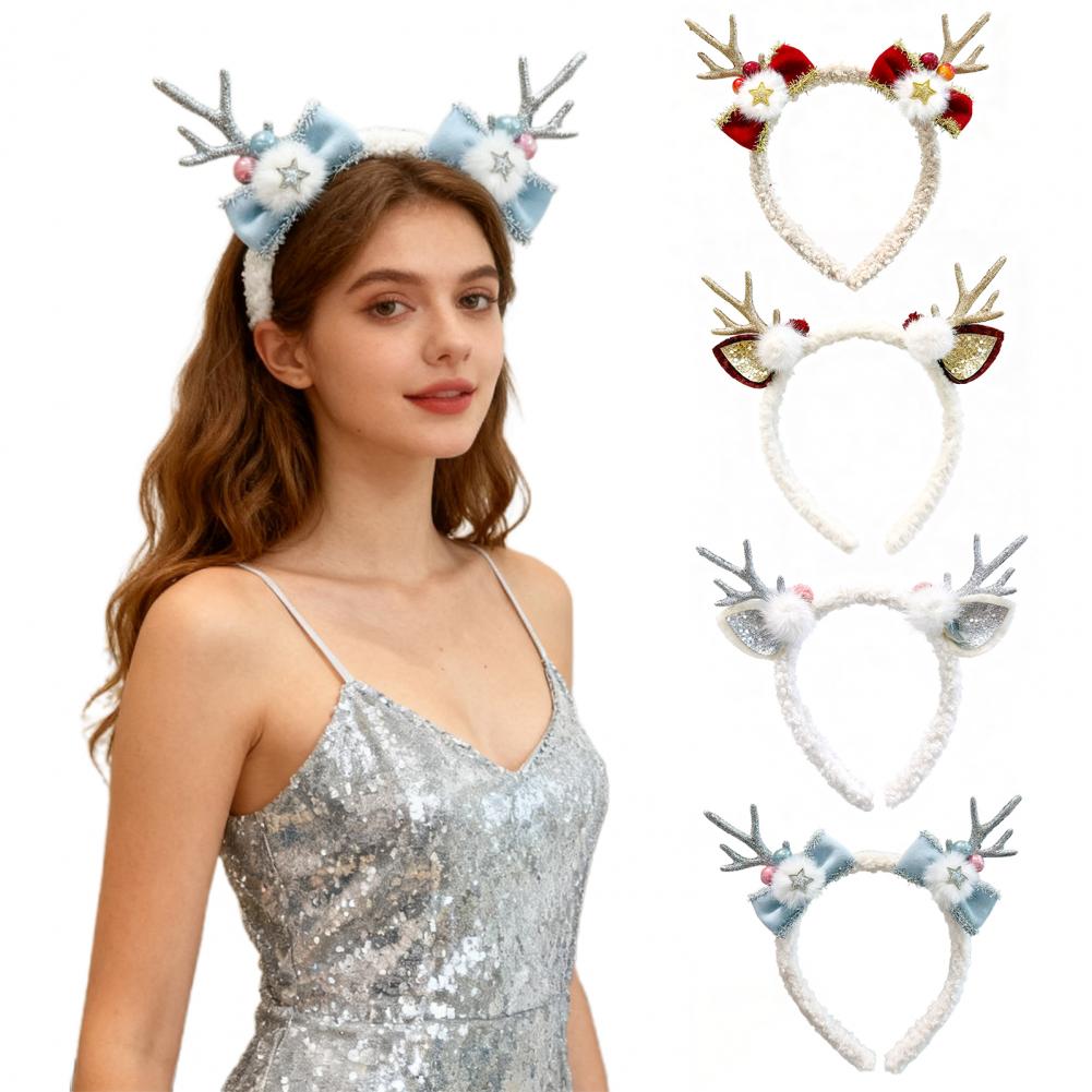 عيد الميلاد عقال النساء الأيائ - مراجعة Reindeer Antlers Headband وسعره