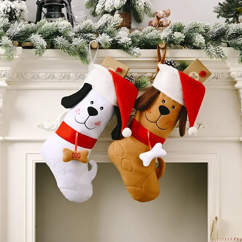جوارب عيد الميلاد على شكل عظمي - مراجعة Christmas Stocking Hanging وسعره
