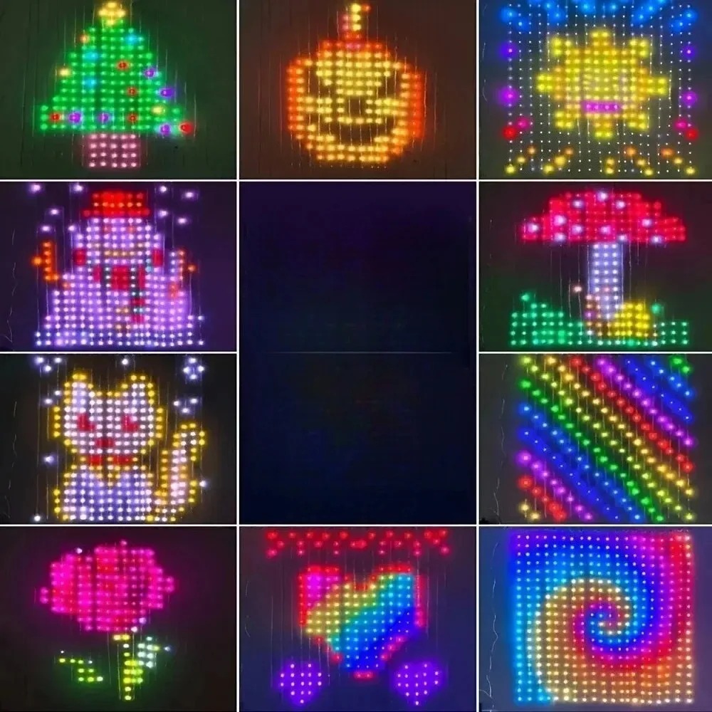 أضواء ستارة LED خارجية بتقنية  - مراجعة Christmas Lights Outdoor وسعره