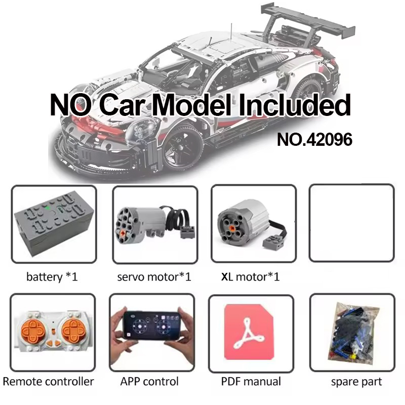 طقم محرك تعديل RC التقني لـ 42 - مراجعة Lego Set Technic وسعره