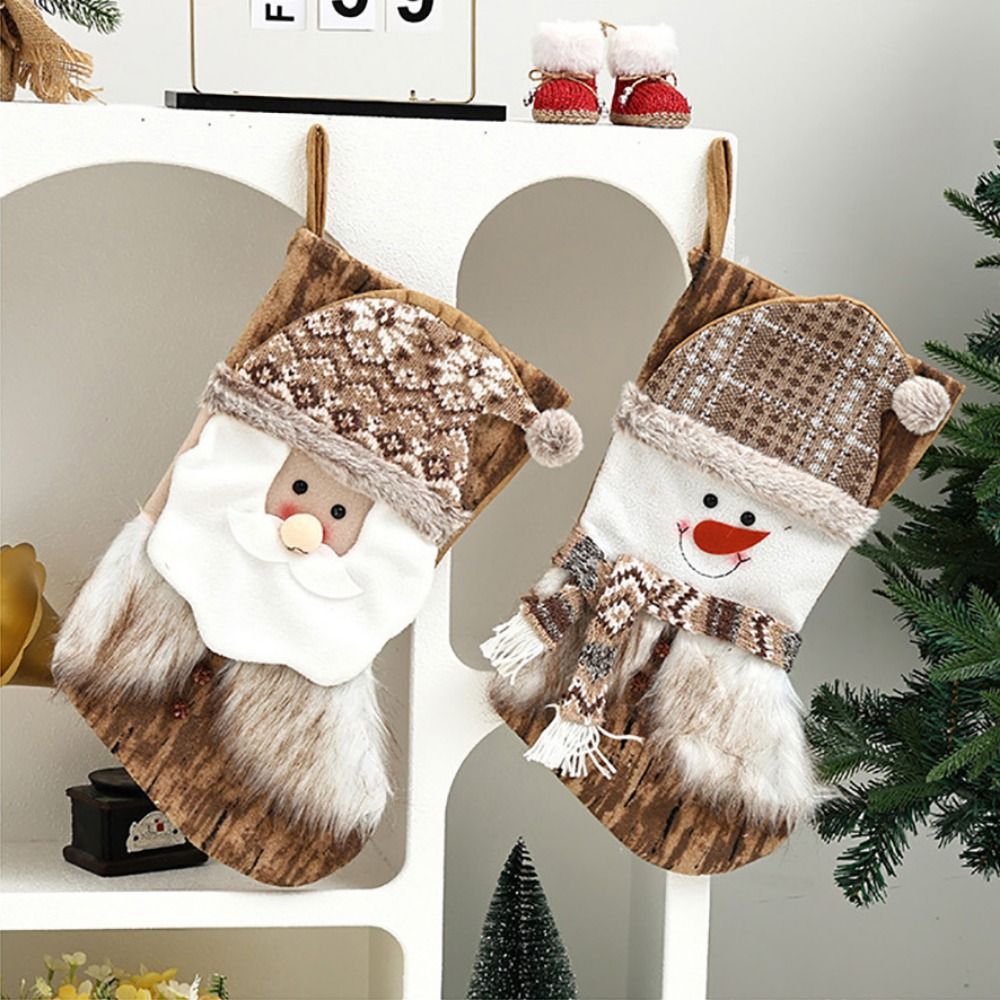 جوارب عيد الميلاد الكرتونية، ز - مراجعة Christmas Stocking Hanging وسعره