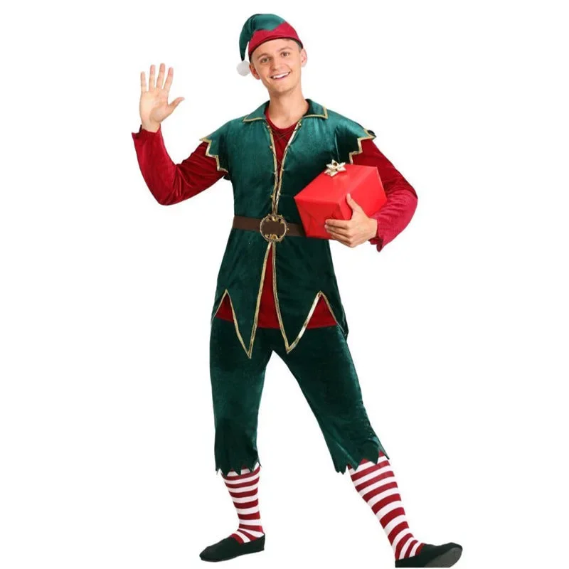 عيد الميلاد سانتا كلوز زي زوجي - مراجعة Elf Costume Christmas وسعره