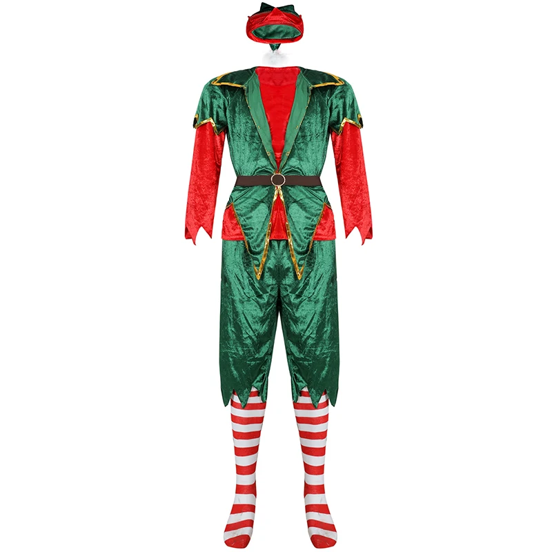 عيد الميلاد سانتا كلوز زي زوجي - مراجعة Elf Costume Christmas وسعره