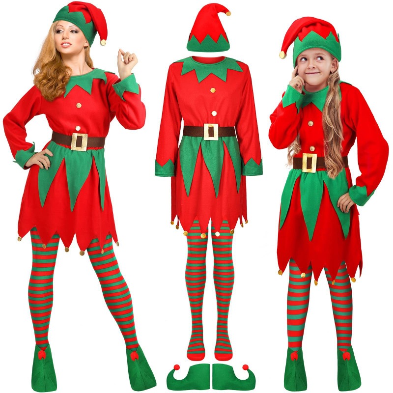 زي عيد الميلاد للكبار، زي عيد  - مراجعة Elf Costume Christmas وسعره