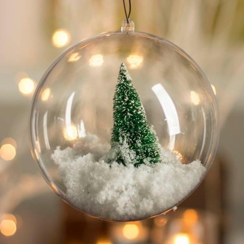كرات عيد الميلاد الشفافة الفار - مراجعة Christmas Tree Artificial وسعره