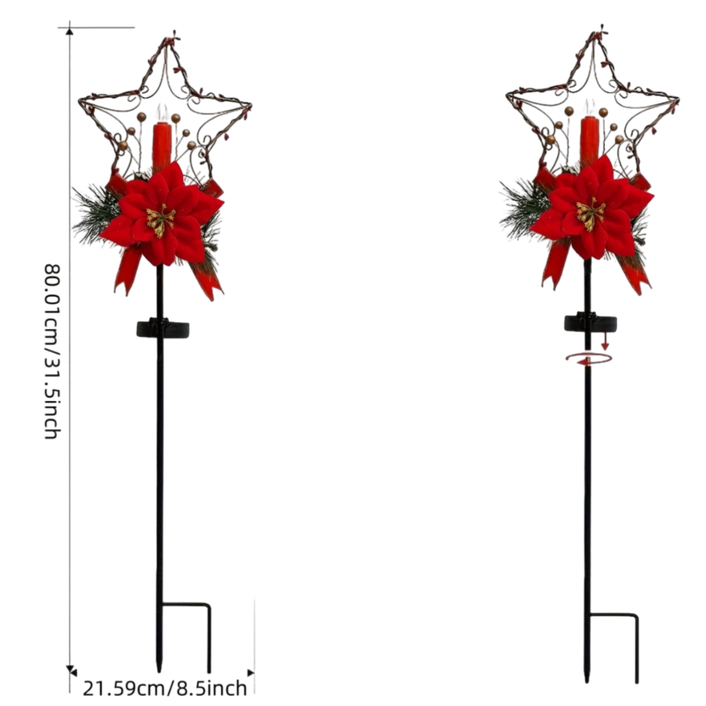 إضاءة شمسية خارجية لزينة عيد ا - مراجعة Christmas Lights Outdoor وسعره