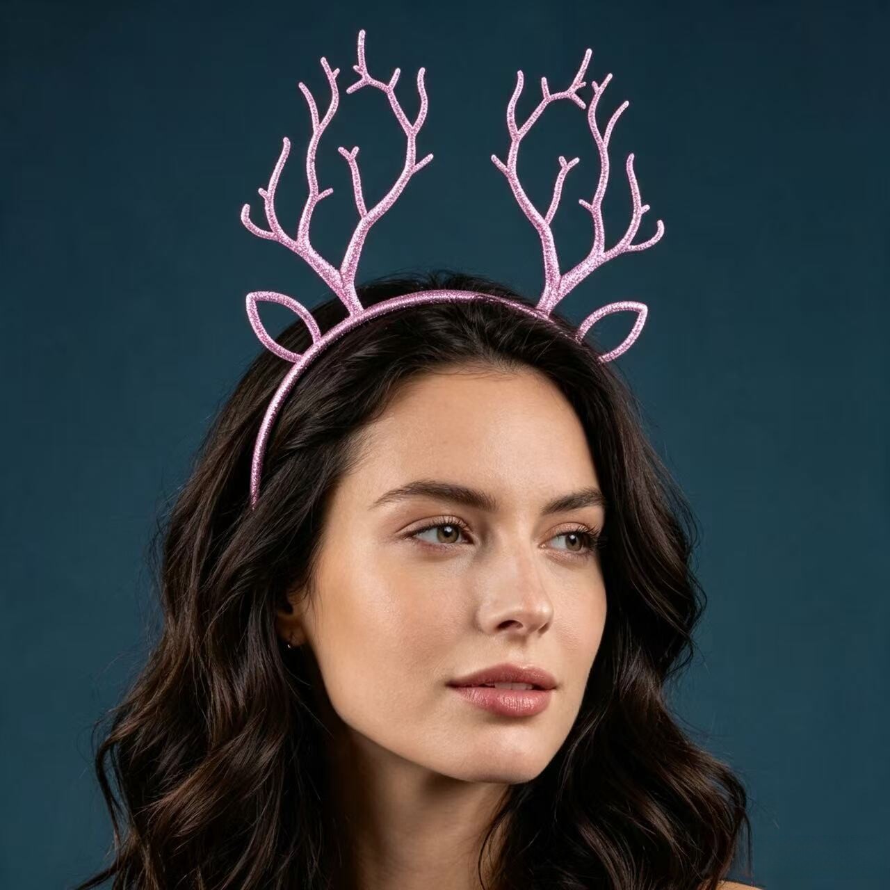 عصابة رأس مزينة بقرون الرنة ال - مراجعة Reindeer Antlers Headband وسعره