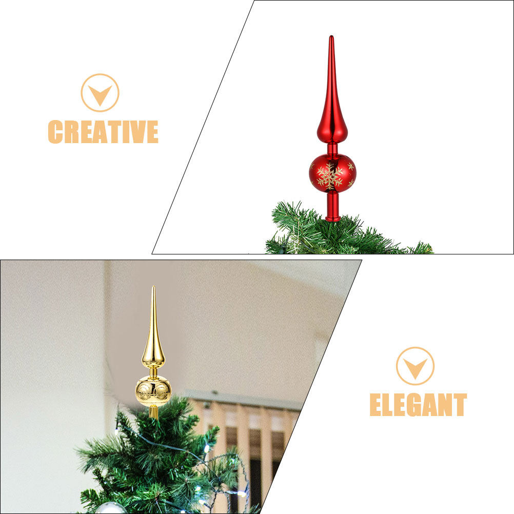 قطعتان من زينة شجرة عيد الميلا - مراجعة Star Tree Topper وسعره