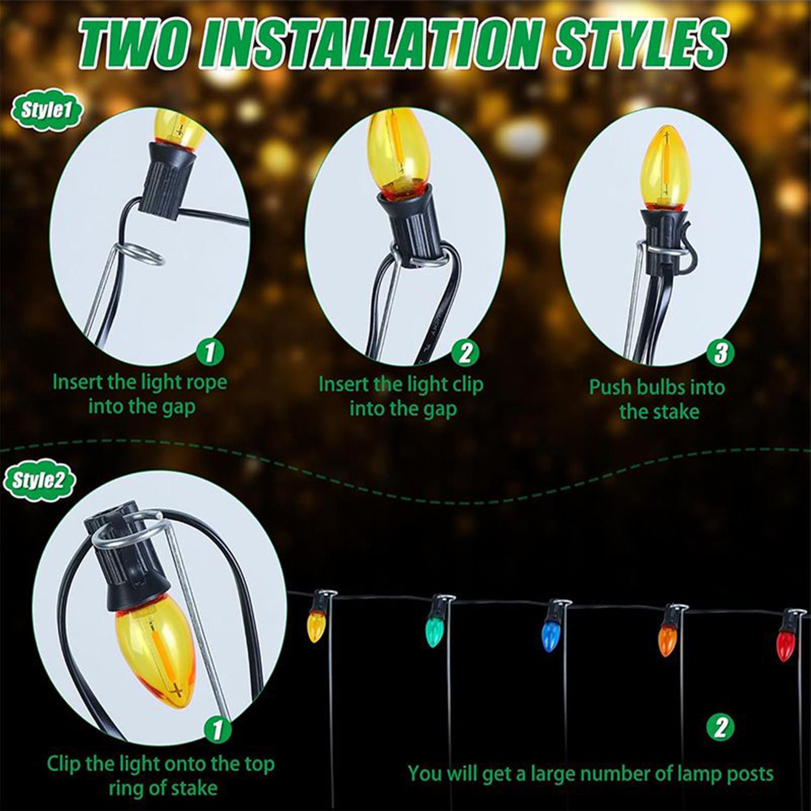 عيد الميلاد ضوء حصص 12 بوصة ال - مراجعة Christmas Lights Outdoor وسعره